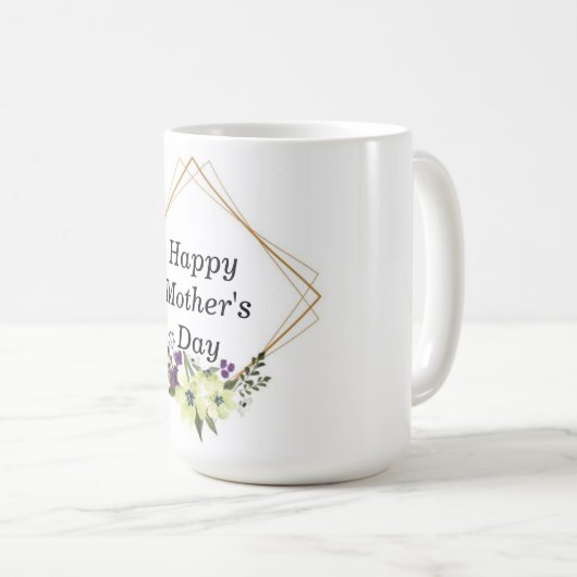 Mug "Mug café Fête des Mères personnalisée - Ajouter v (Devant droit)