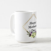Mug "Mug café Fête des Mères personnalisée - Ajouter v (Devant gauche)