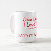 Mug Mug/Cher papa (Devant gauche)