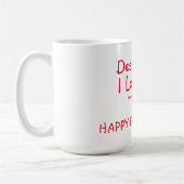 Mug Mug/Cher papa (Gauche)