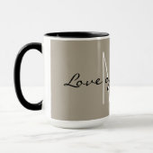 MUG MUG_ CHIC " M. LOVE OF MY LIFE " (Gauche)