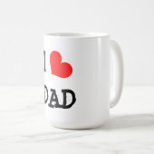Mug Mug/Citation-"J'ai "coeur" DAD (Devant droit)