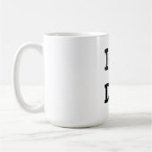 Mug Mug/Citation-"J'ai "coeur" DAD (Gauche)