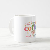 Mug “Mug Citation Simple Café ☕ Design Esthétique et É (Devant gauche)