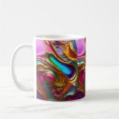 Mug "Mug colorée et rêveuse" (Gauche)