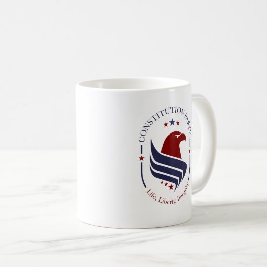 Mug Mug, Constitution Party, Eagle, oval (Devant droit)