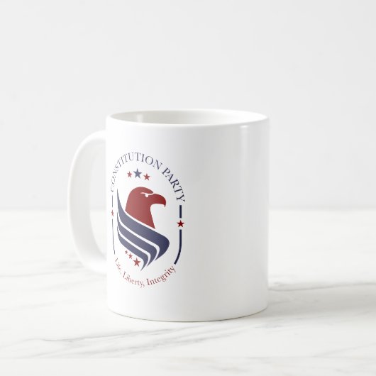 Mug Mug, Constitution Party, Eagle, oval (Devant gauche)