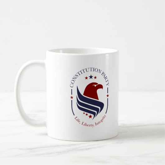 Mug Mug, Constitution Party, Eagle, oval (Gauche)