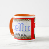 Mug Mug. Couleur pour papa (Devant gauche)
