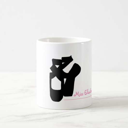 Mug Mug/Coupe de l'enseignant de danse avec nom person (Centre)