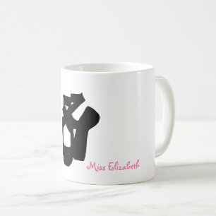 Mug Mug/Coupe de l'enseignant de danse avec nom person