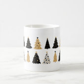 Mug Mug/Coupes blanches dans l'arbre de Noël noir et o (Centre)