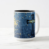 Mug Mug croix de graines de moutarde (Devant droit)