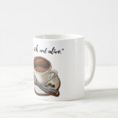 Mug "Mug de café : la chaleur dans chaque coupe" (Devant droit)