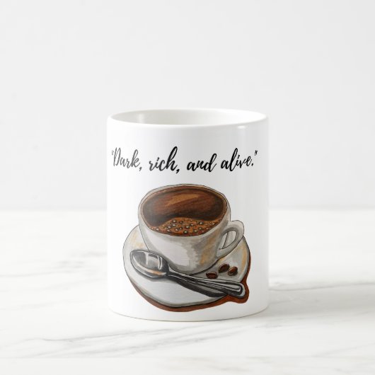 Mug "Mug de café : la chaleur dans chaque coupe" (Centre)