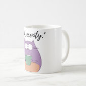 Mug "Mug de café : Sip, Relax, Repeat" (Devant droit)
