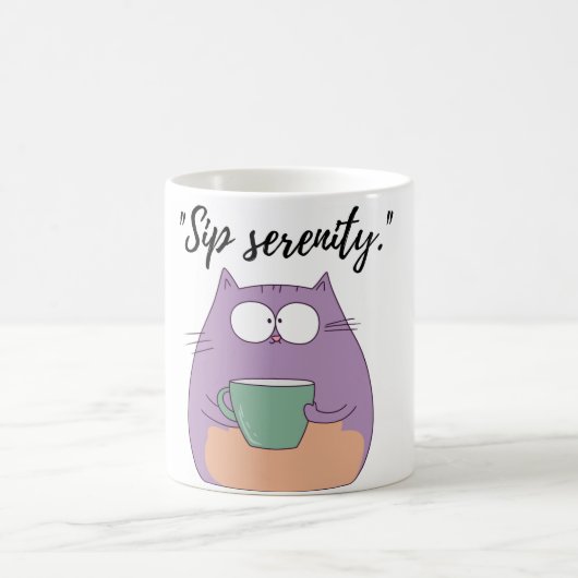 Mug "Mug de café : Sip, Relax, Repeat" (Centre)