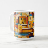 Mug "Mug de l'opéra cubiste de Sydney" (Devant gauche)