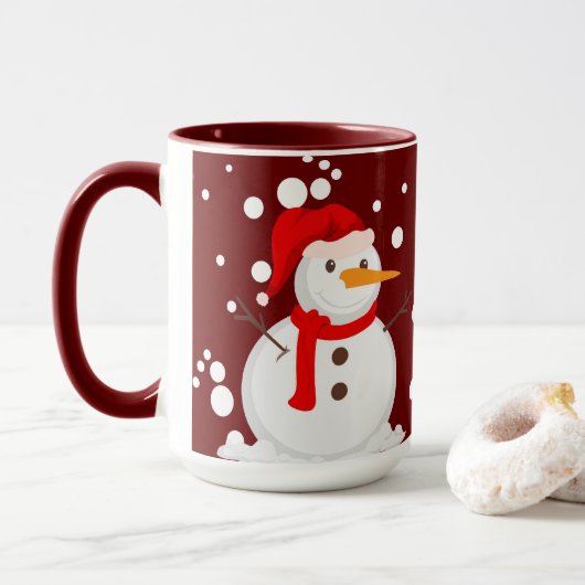 Mug "Mug de Noël" (Avec donut)