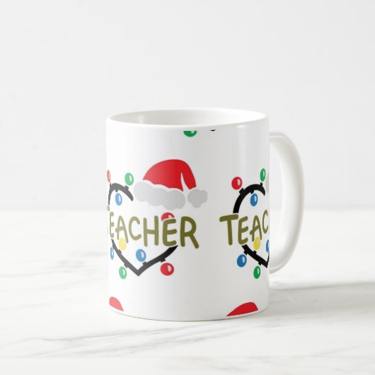 MUG **MUG DE NOËL DE L'ENSEIGNANT** (Devant droit)