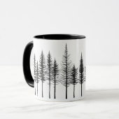 Mug "Mug de pins d'hiver" (Devant gauche)
