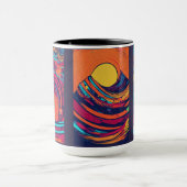 Mug "Mug de vortex cosmique" (Centre)
