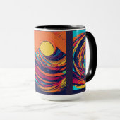 Mug "Mug de vortex cosmique" (Devant droit)
