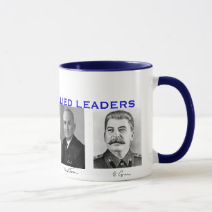 Mug Mug* des dirigeants alliés de la Seconde Guerre m