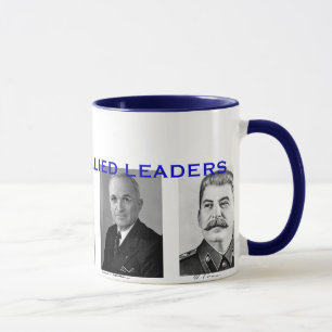 Mug Mug* des dirigeants alliés de la Seconde Guerre mo