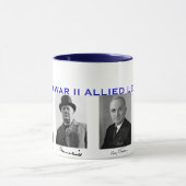 Mug Mug* des dirigeants alliés de la Seconde Guerre mo (Centre)