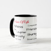 Mug Mug-Deux Tone-L'Épice de la vie (Devant gauche)