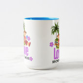 Mug Mug Deux Tons Mug Love books (Centre)