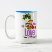 Mug Mug Deux Tons Mug Love books (Gauche)