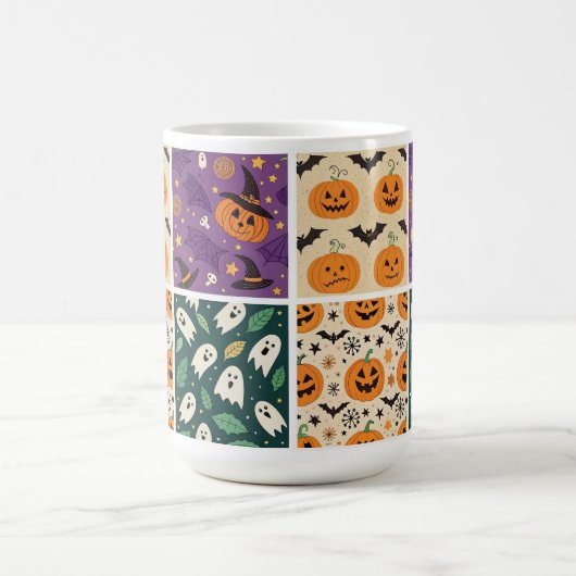 Mug "Mug du Motif Citrouille de chauve-souris d'Hallow (Centre)