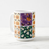 Mug "Mug du Motif Citrouille de chauve-souris d'Hallow (Devant gauche)