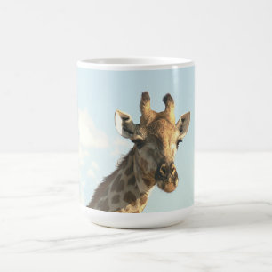 Mug Mug, girafe, "Je suis prête pour mon gros plan"