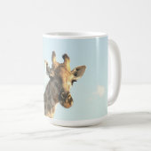 Mug Mug, girafe, "Je suis prête pour mon gros plan" (Devant droit)