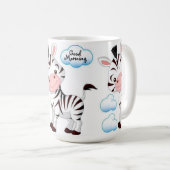 Mug Mug/Good Morning Zebra (Devant droit)