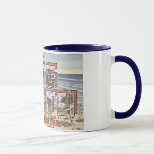 Mug Mug_Greetings de LAC EN VALEUR la lettre de (Droite)
