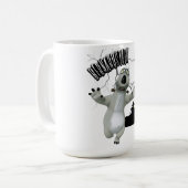 Mug mug, il effiloche, bernard bear, ours berni, (Devant gauche)