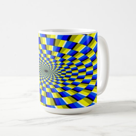 Mug Mug/Illusion optique (Devant droit)