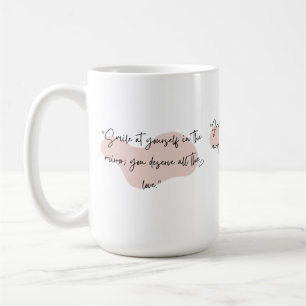 Mug "Mug Inspirationnel pour l'Amour et la Positivité"