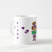 Mug Mug/J'aime le bingo (Devant gauche)