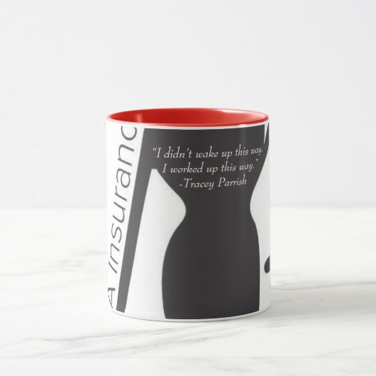 Mug Mug. "Je ne me suis pas réveillé de cette façon, j (Centre)