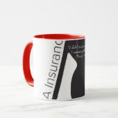 Mug Mug. "Je ne me suis pas réveillé de cette façon, j (Devant gauche)