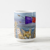 Mug Mug: Joanna Flying Over Animals (Centre)