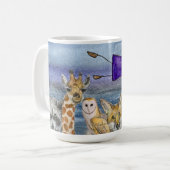 Mug Mug: Joanna Flying Over Animals (Devant gauche)