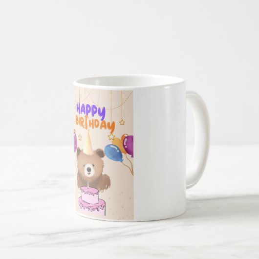 MUG MUG- JOLI ANNIVERSAIRE (Devant droit)