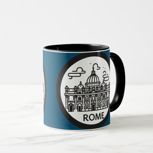 Mug mug, la Beauté de Rome (Devant droit)