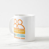 Mug Mug: Logo de la conférence AJL 2022 (Devant gauche)